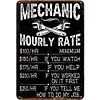 (Multi Style)Warning Sign - Metal Tin Signs(8*12Inch)