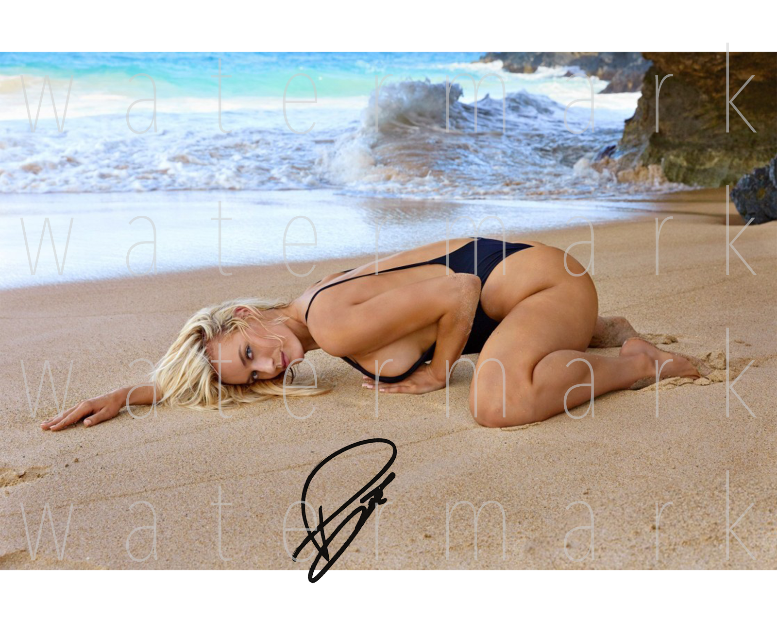 Paige Spiranac Golfer signed sexy hot 8X10 Photo Poster painting poster picture autograph RP