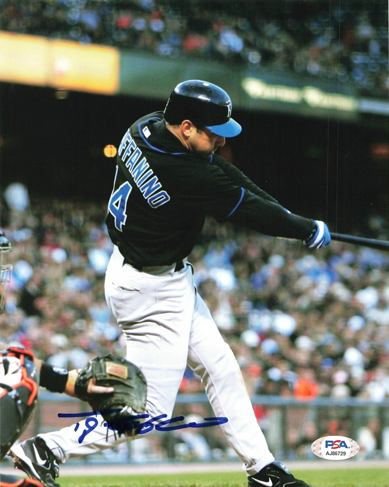 TONY GRAFFANINO signed 8x10 Photo Poster painting PSA/DNA Kansas City Royals Autographed