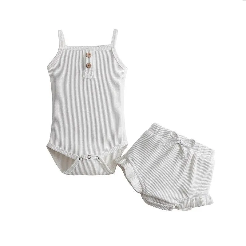 Baby Girls Boys Pajamas Sets Cotton Tops Shorts Pants 2PCS Outfits 12M 24M Infantil 1 2 Years Toddler Kids Girl Home Casual Wear