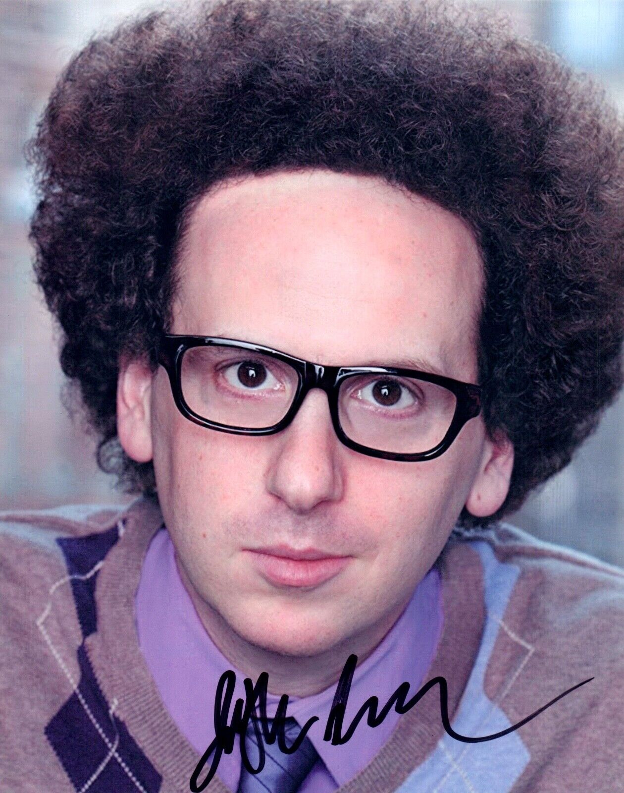 Josh Sussman Signed Autographed 8x10 Photo Poster painting GLEE Actor COA