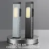 Rechargeable Flashlight with Buzzer Magnetic Work Light Torch for Emergency Use