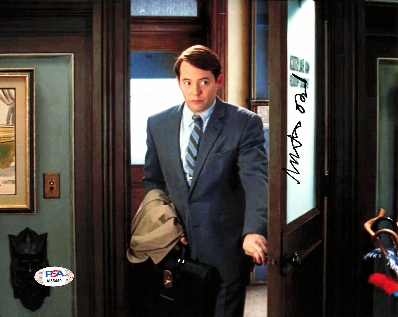 MATTHEW BRODERICK signed 8x10 Photo Poster painting PSA/DNA Autographed