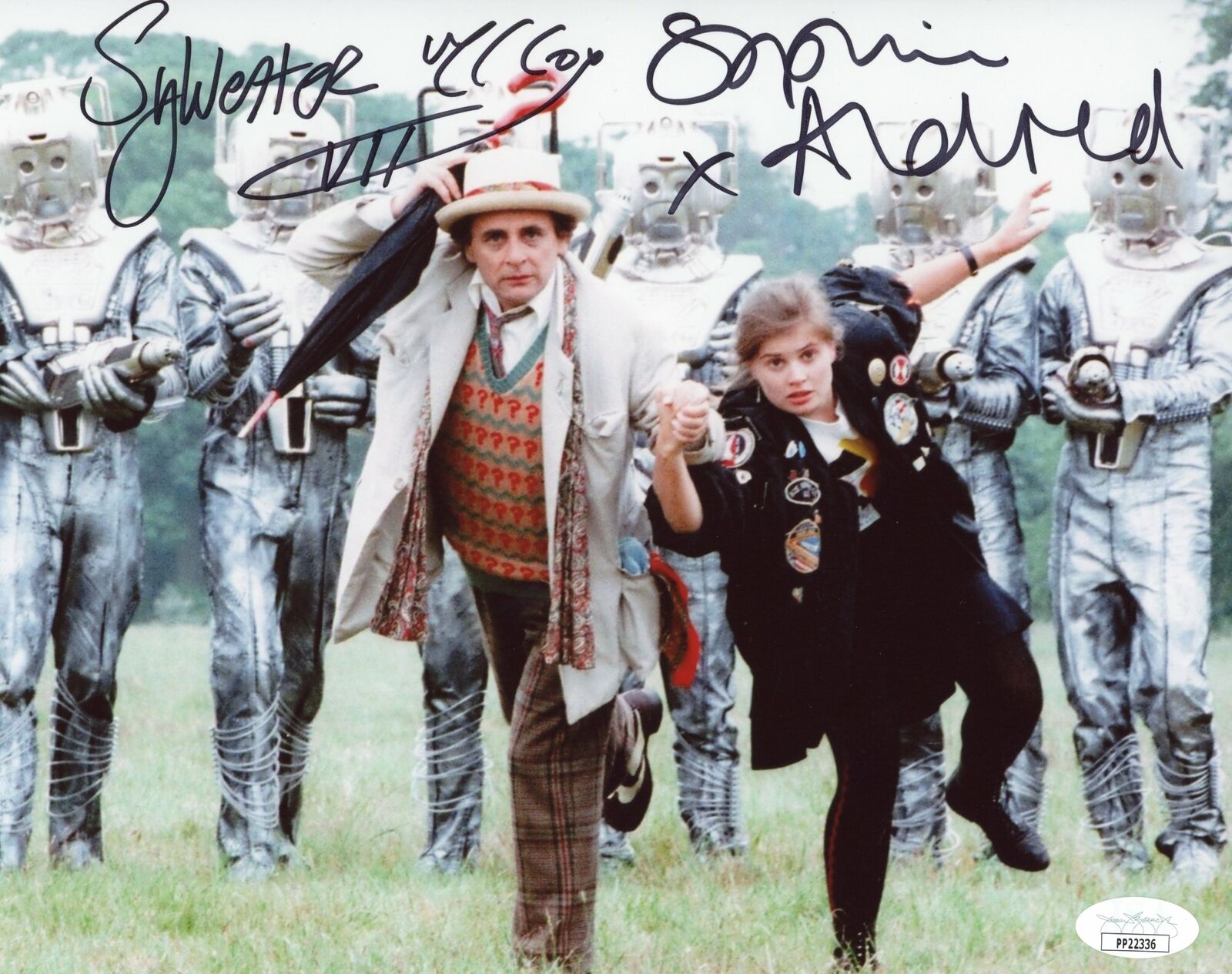 Doctor Who Ace 8x10 Photo Poster painting Signed Autograph Aldred McCoy JSA Certified COA Auto