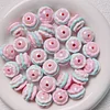 Cute Macarone Acrylic Beads DIY Bracelet Key Bag Chain