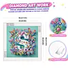 Butterfly Flower S 5D Partial Drill DIY Diamond Painting Kit 30*30cm
