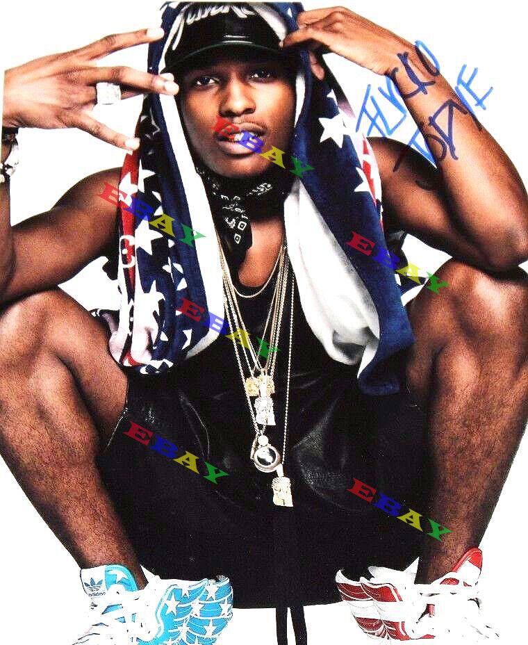 A$AP ROCKY RAPPER Autographed signed 8x10 Photo Poster painting Reprint