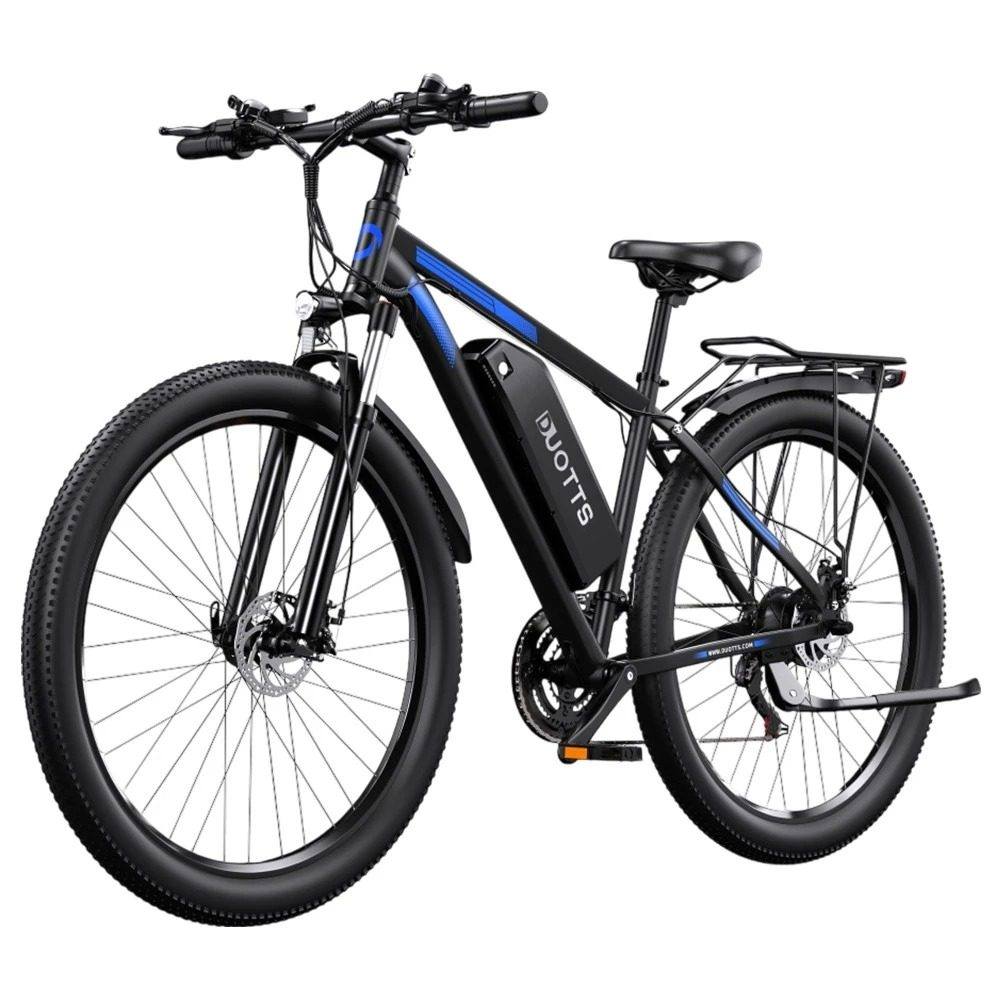 DUOTTS C29 Electric Bike 750W 29*2.1 inch Wheel 48V 15Ah Battery 80-100km Max range, 50km/h Max Speed IP54 Waterproof 