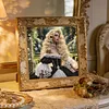 Rococo Garden Lady Special Shaped DIY Partial Drill Diamond Painting Kit for Adults Beginners Home Decor Diamonds Paintings Gem Art 30x30cm