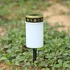 Solar Grave Lawn Light Energy Saving Flameless Electronic LED Candle Lamp
