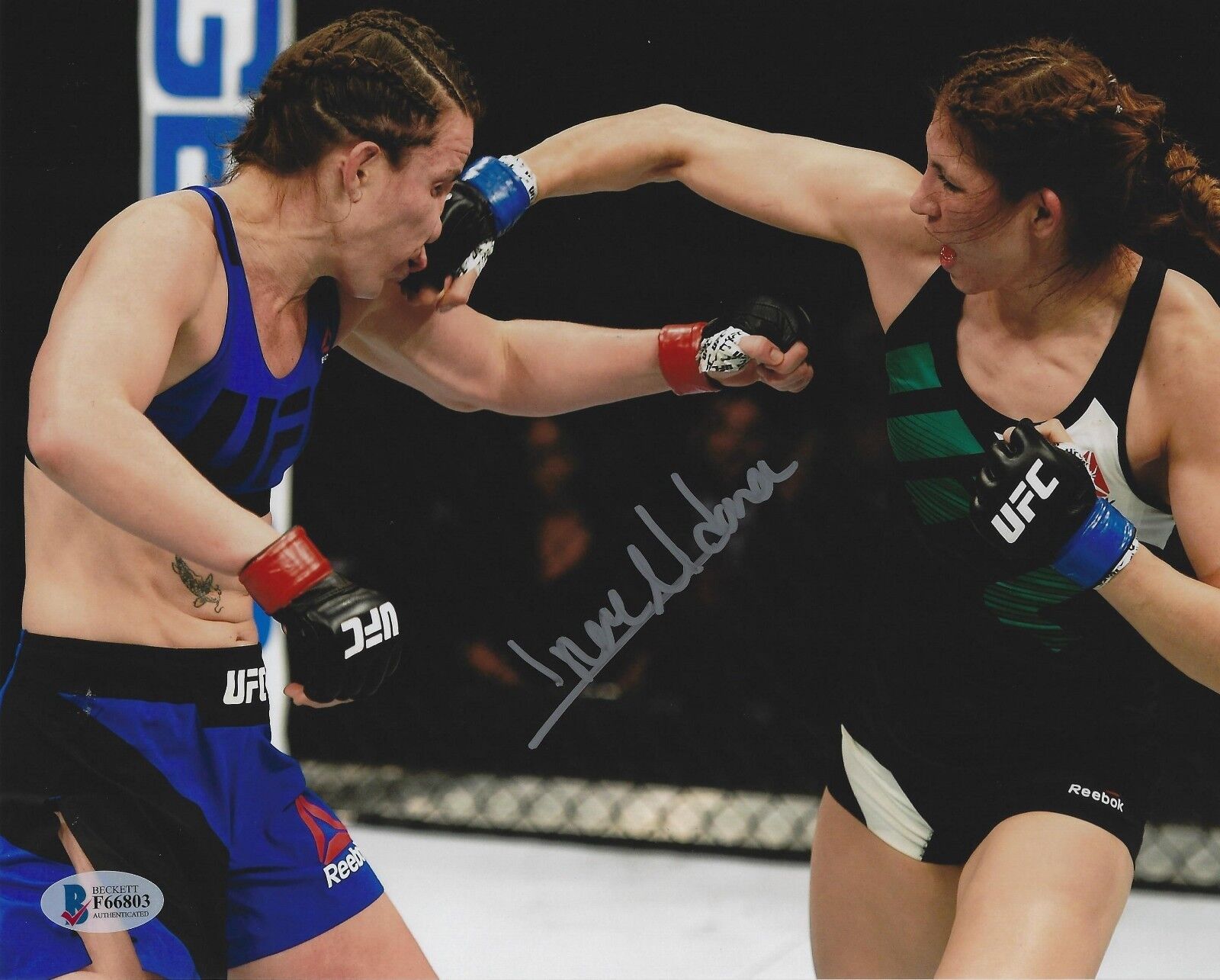 Irene Aldana Signed 8x10 Photo Poster painting BAS Beckett COA UFC on Fox 22 Picture Autograph 3