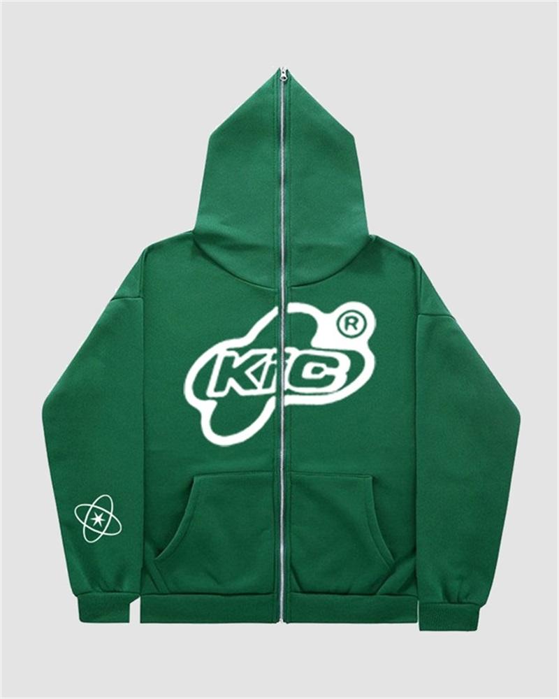 トップス chacha Zip Up Hooded Sweatshirt c0628acc257bb4f33b4a9a93c1d501