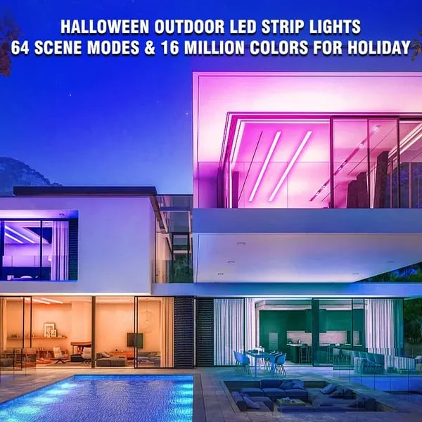 🔥Christmas Sale 49% OFF -- Permanent Outdoor Lights