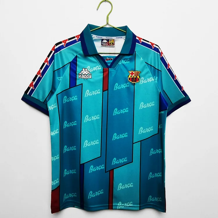 1996/97 Barcelona Away Retro Jersey
