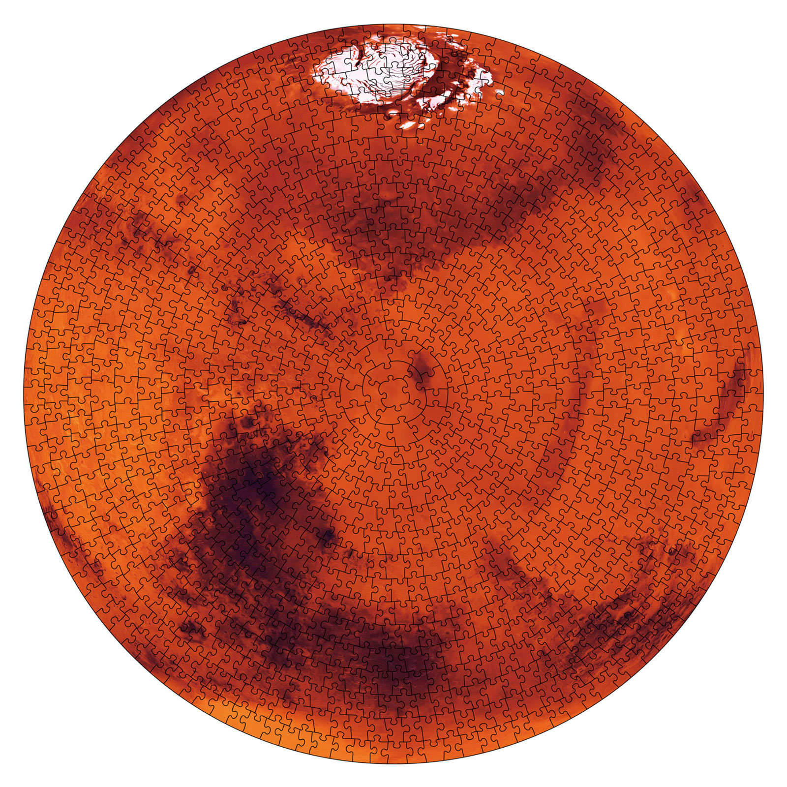 

Mars - 1000pcs Special Shaped Jigsaw Puzzle, 501 Original