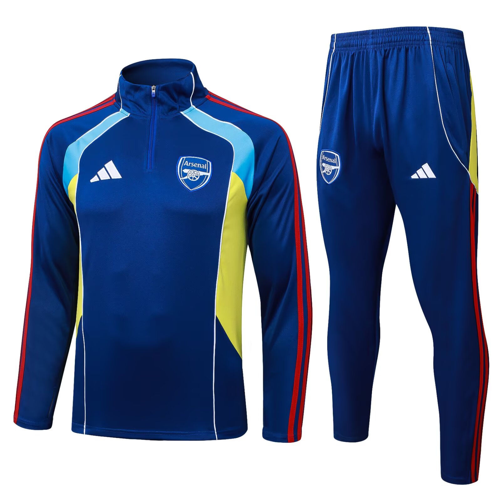 25/26 Arsenal Half-Pull Training Kit Football Thai Quality