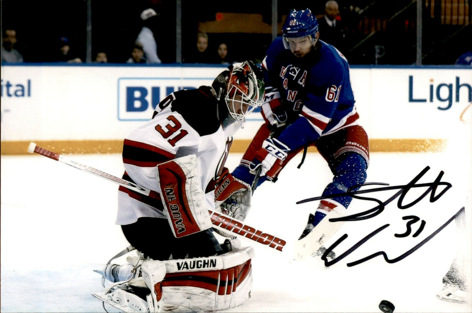 Scott Wedgewood SIGNED autographed 4x6 Photo Poster painting NEW JERSEY DEVILS