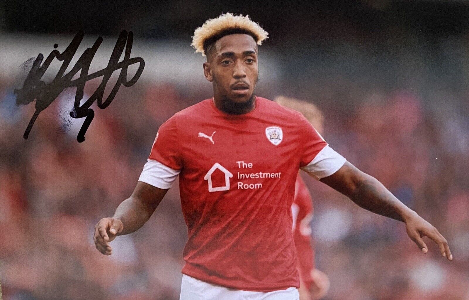 Mallik Wilks Genuine Hand Signed Barnsley 6X4 Photo Poster painting