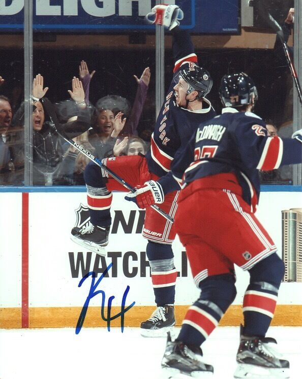 New York Rangers Kevin Hayes Autographed Signed 8x10 NHL Photo Poster painting COA CC