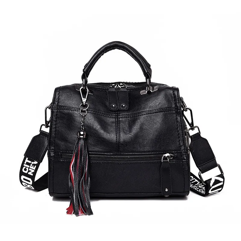 Soft Leather Fashion Tote