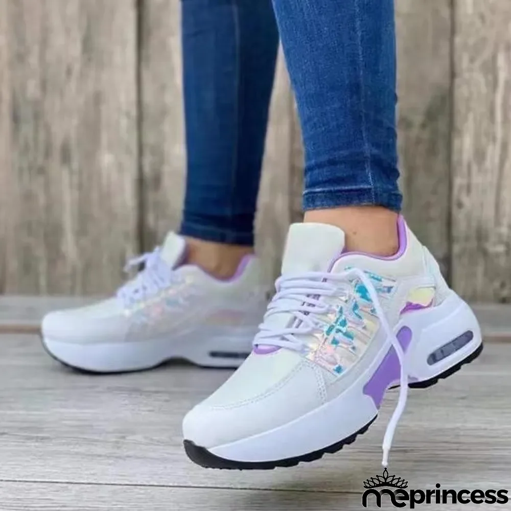 Women lace-up mesh Sports shoes