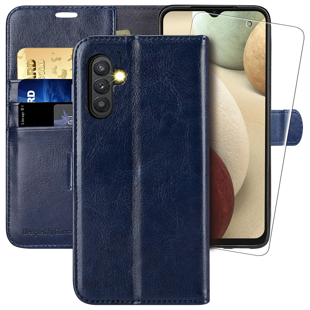 MONASAY Galaxy A54 5G Wallet Case