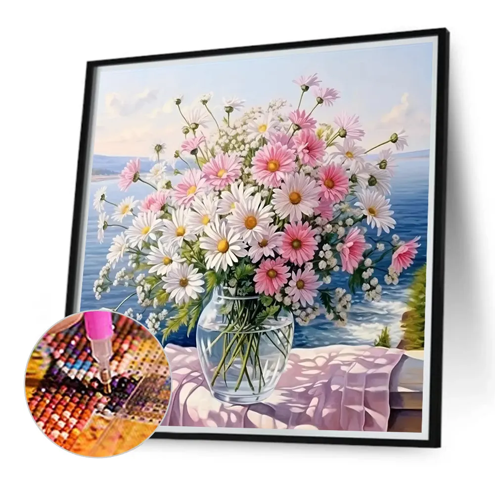 Diamond Painting - Full Round Drill - Flower(Canvas|40*40cm)