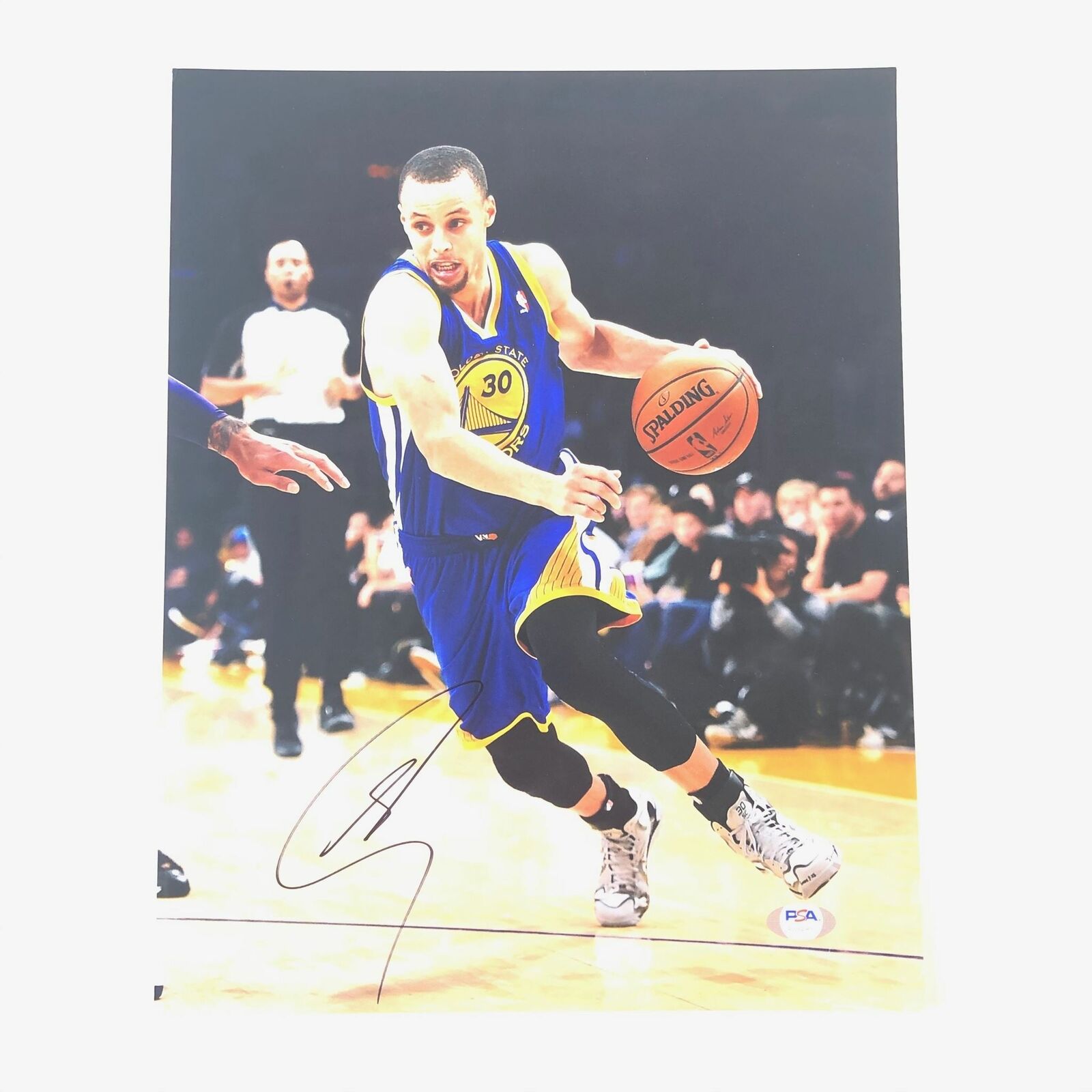 Stephen Curry signed 11x14 Photo Poster painting PSA/DNA Golden State Warriors Autographed