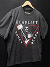 Deadlift Bench Squat Washed Gym Shirt