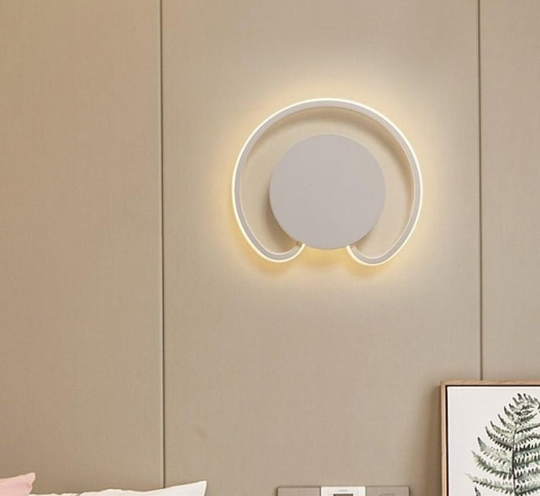 Round White Black Frame Modern Led Ceiling Light  Indoor Bedroom Kitchen Lamps Study Foyer Light Free Shipping Dimmable