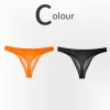 Men's Ultra-Thin Ice Silk Sexy Transparent Thong
