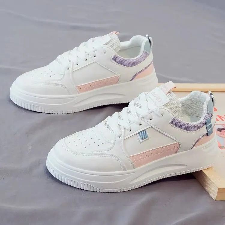 Churchf Churchf 2023 New Board Shoes Women's Flat Shoes Are Light And Easy To Match Women's Sports Casual Small White Shoes