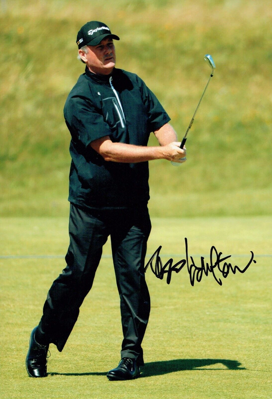 Todd HAMILTON SIGNED Autograph 12x8 Photo Poster painting 3 AFTAL COA PGA Golf Open Winner