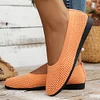 Gioiacombo&trade; Nuove scarpe casual piatte in maglia traspirante da donna