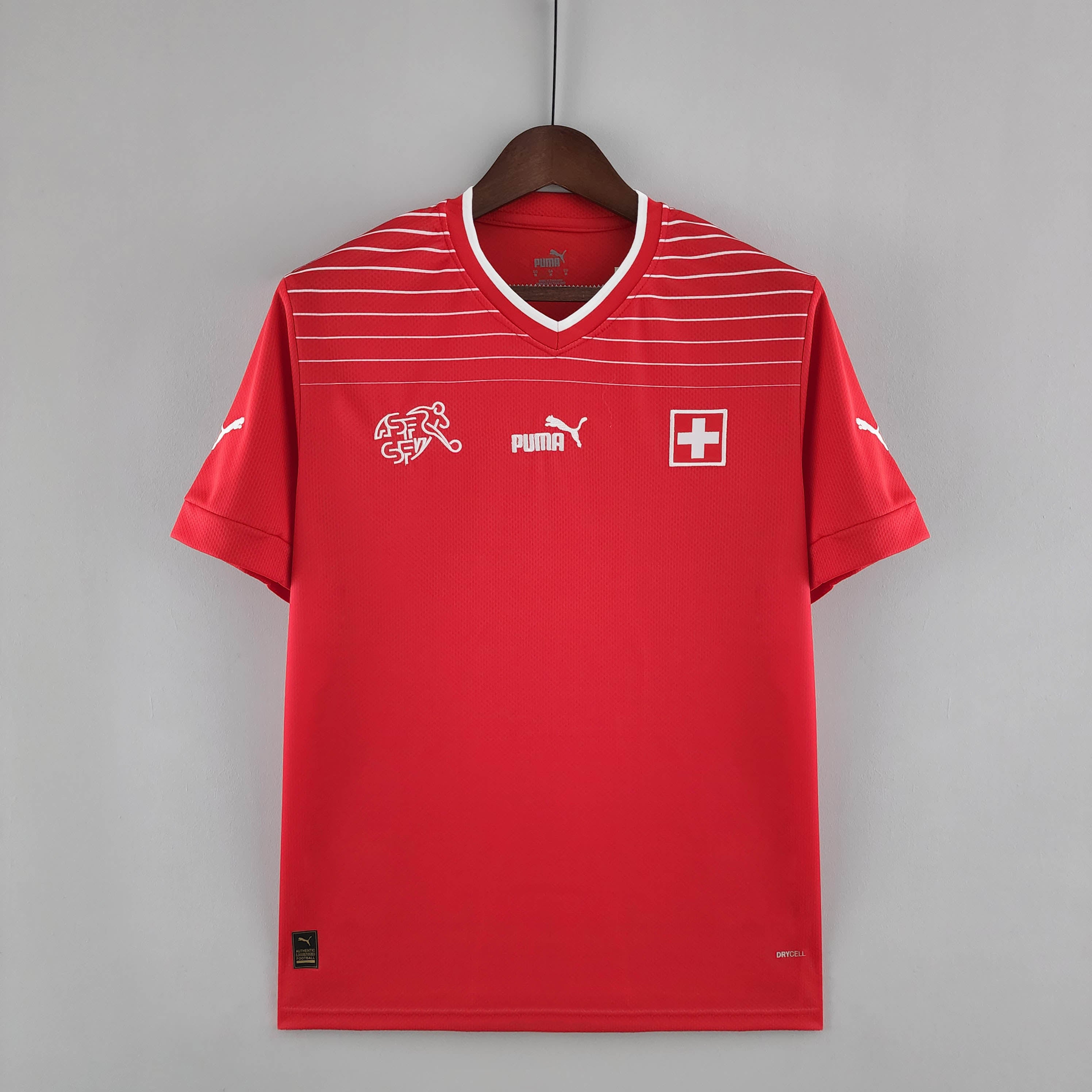2022 FIFA World Cup Switzerland Home Soccer Shirt mysite