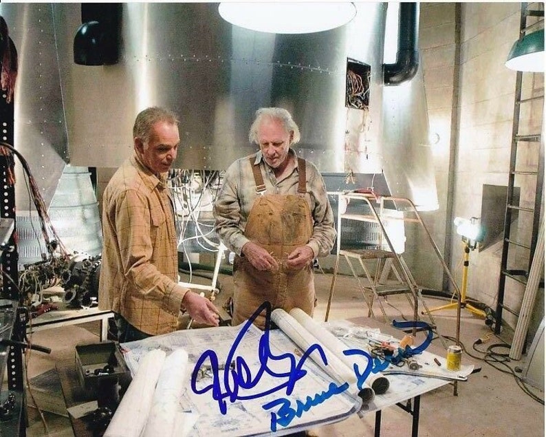 Billy bob thornton and bruce dern signed the astronaut farmer 8x10 Photo Poster painting