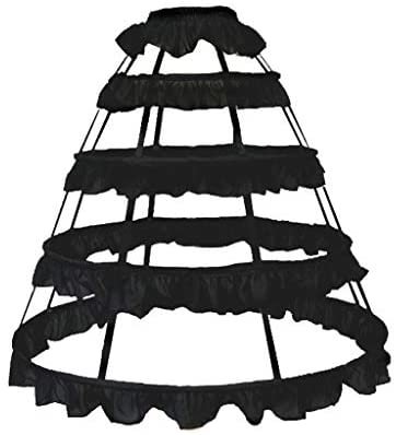 Gothic Underskirt Hoop Bustle Skirt Crinoline for Lolita Victorian Petticoat  Novameme
