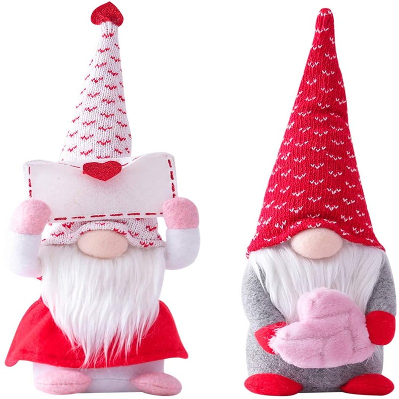 

Dwarf Rudolph Window Props Peach Heart Home Decoration Doll, 501 Original