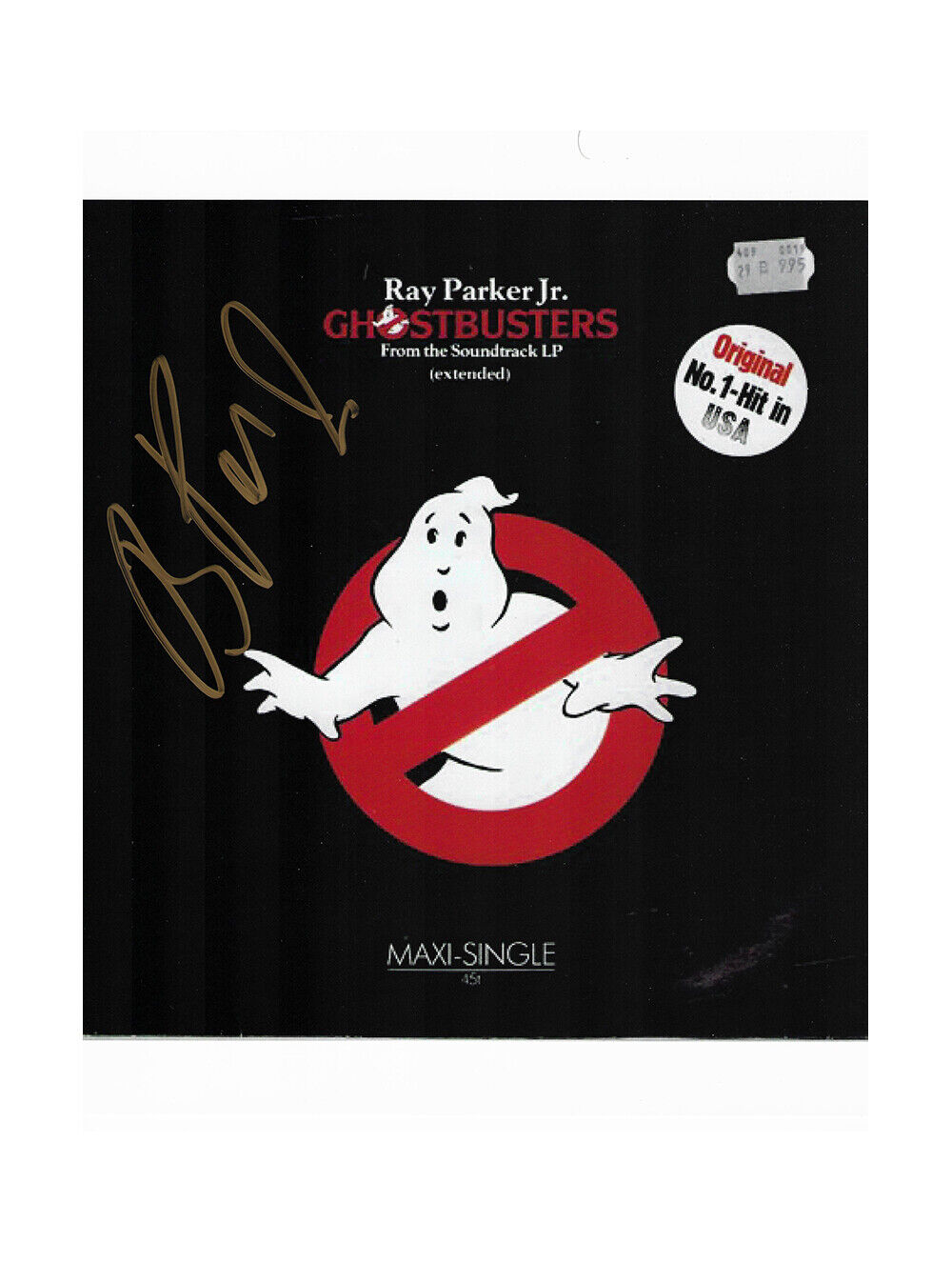 8x10 Ghostbusters Print Signed by Ray Parker Jr. 100% Authentic With COA