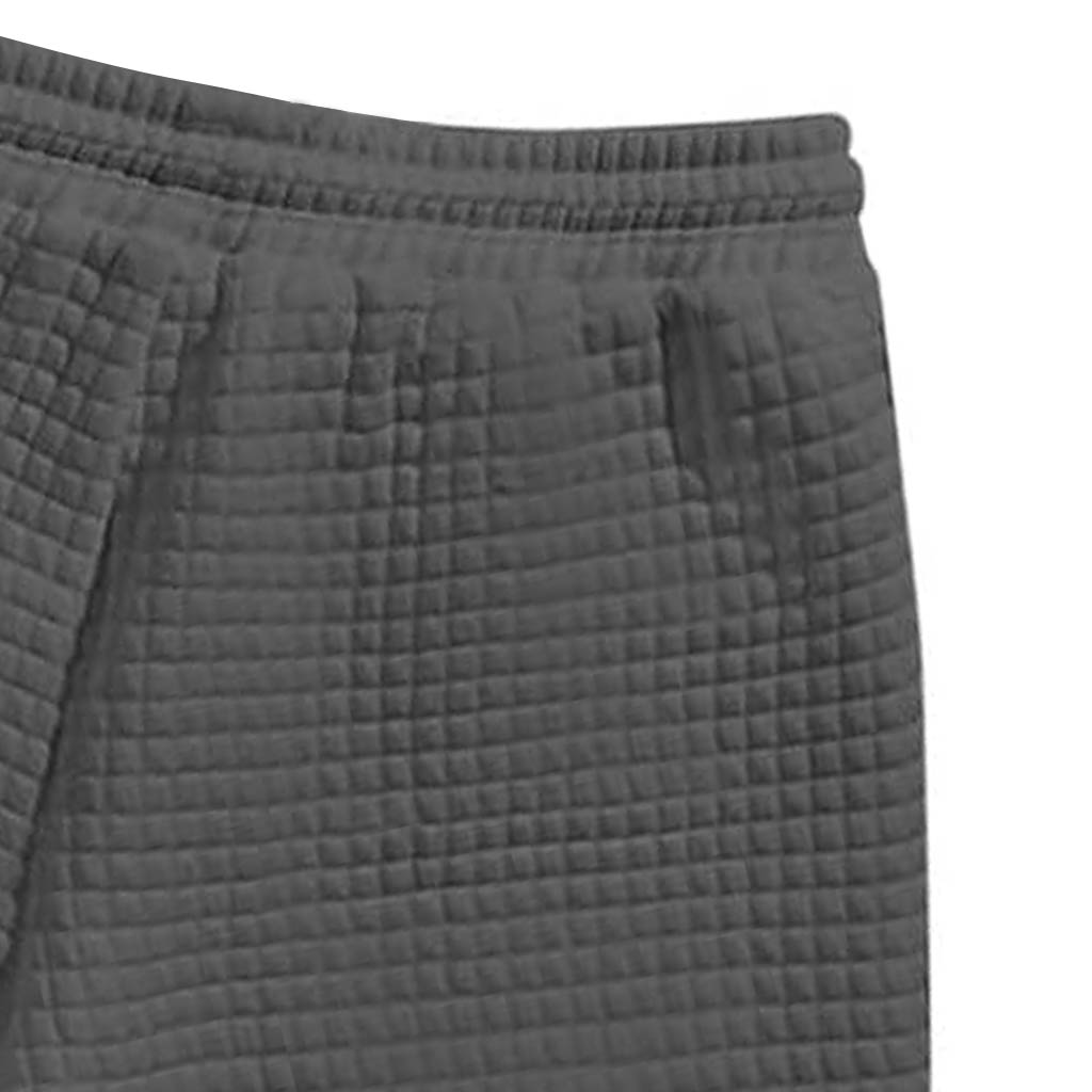 Men's Carhartt Quilted Graphic T-Shirt for Men - Perfect for Casual Wear and Everyday Style Vintage Check Quilted Surfing Elastic Drawstring Walkshort Shorts