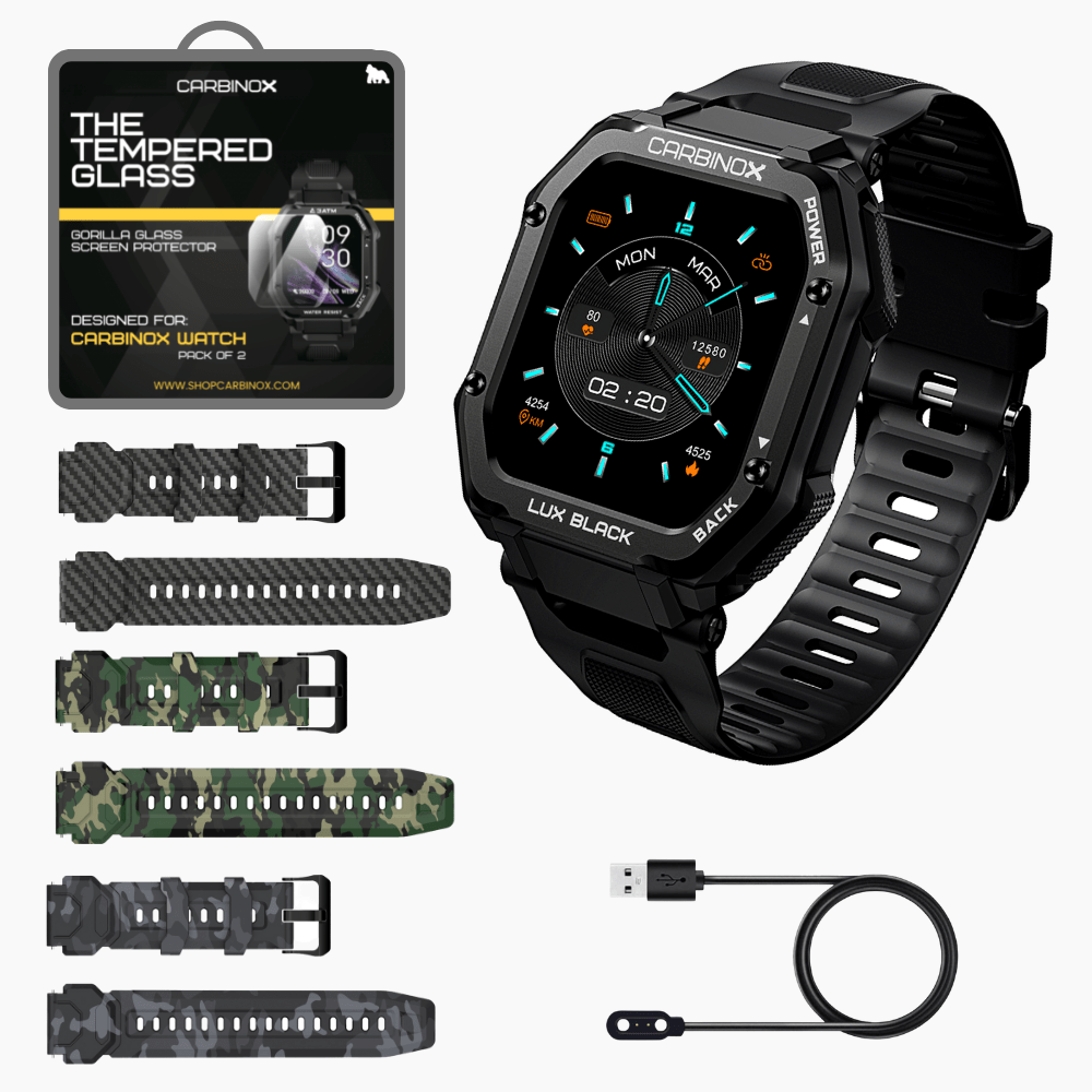 Carbinox Watch Lux Black