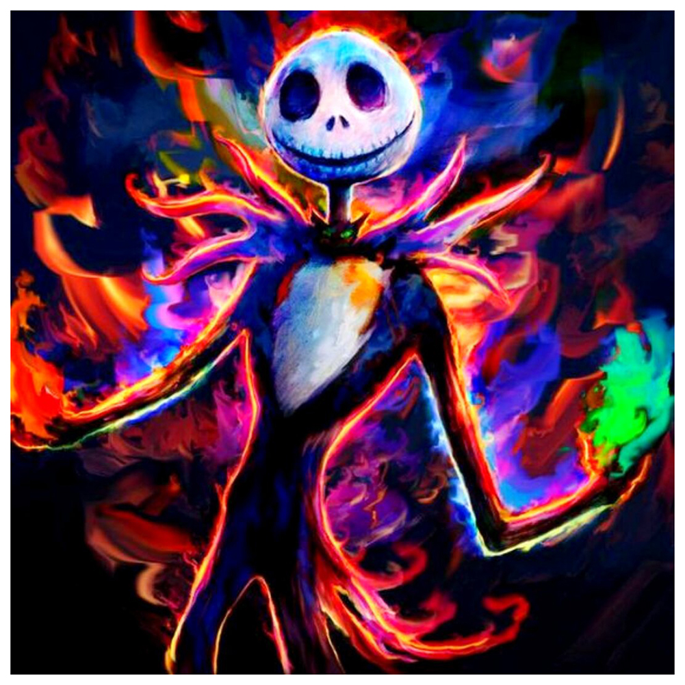 

Ghost - 11CT Stamped Cross Stitch - 40*40CM, 501 Original
