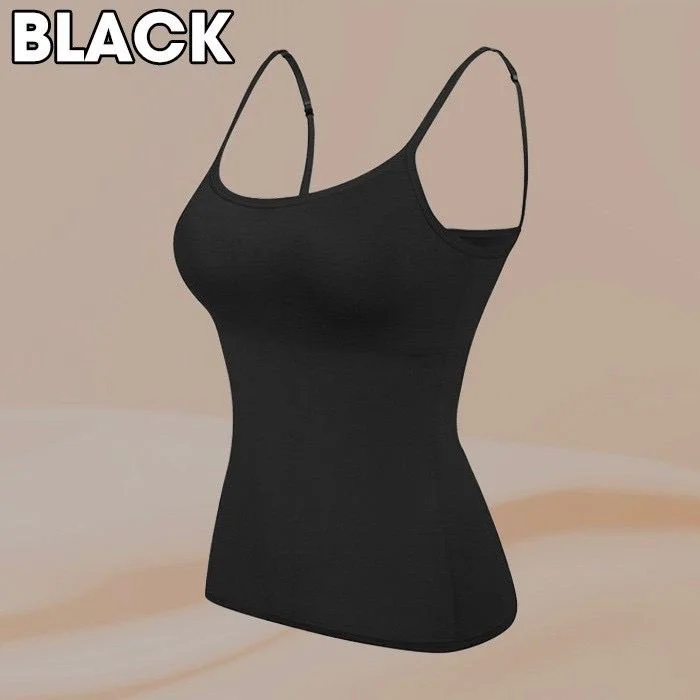 Women Tank Top with Built in Bra Camisole