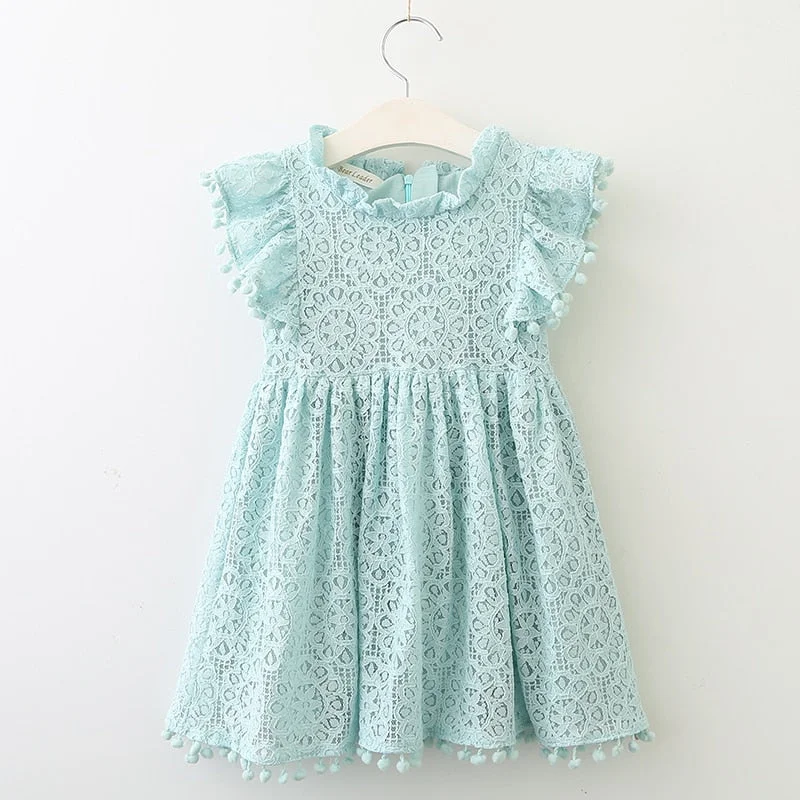 Bear Leader Girls Dresses 2022 New Brand Spring Princess Dress Kids Clothes Graffiti Print Design for Baby Girls Clothes 3-8Y