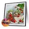 Diamond Painting-DIY Full Round Drill Hedgehog