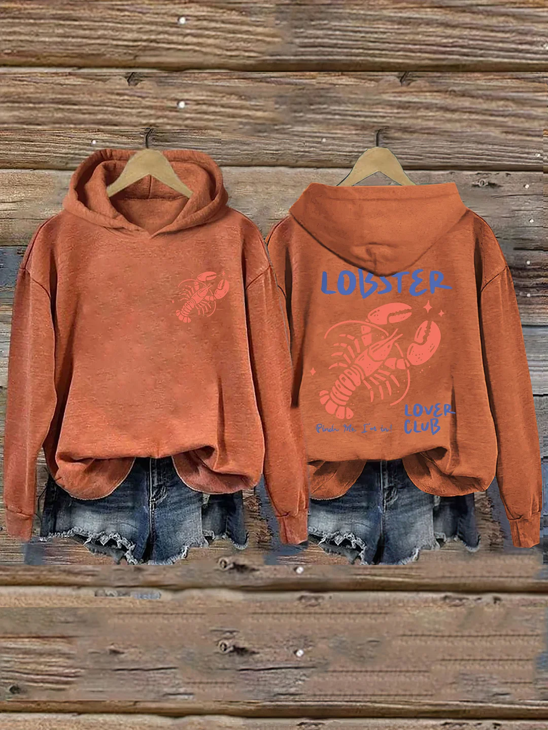 Lobster Lover Club Hoodie