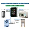 Smart Air Quality Monitor Real-Time Indoor WiFi Air Quality Detector for AQI CO2
