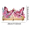 (US Local)Butterfly DIY Diamond Painting Hanging Hook No Hole Punching Wall Decoration