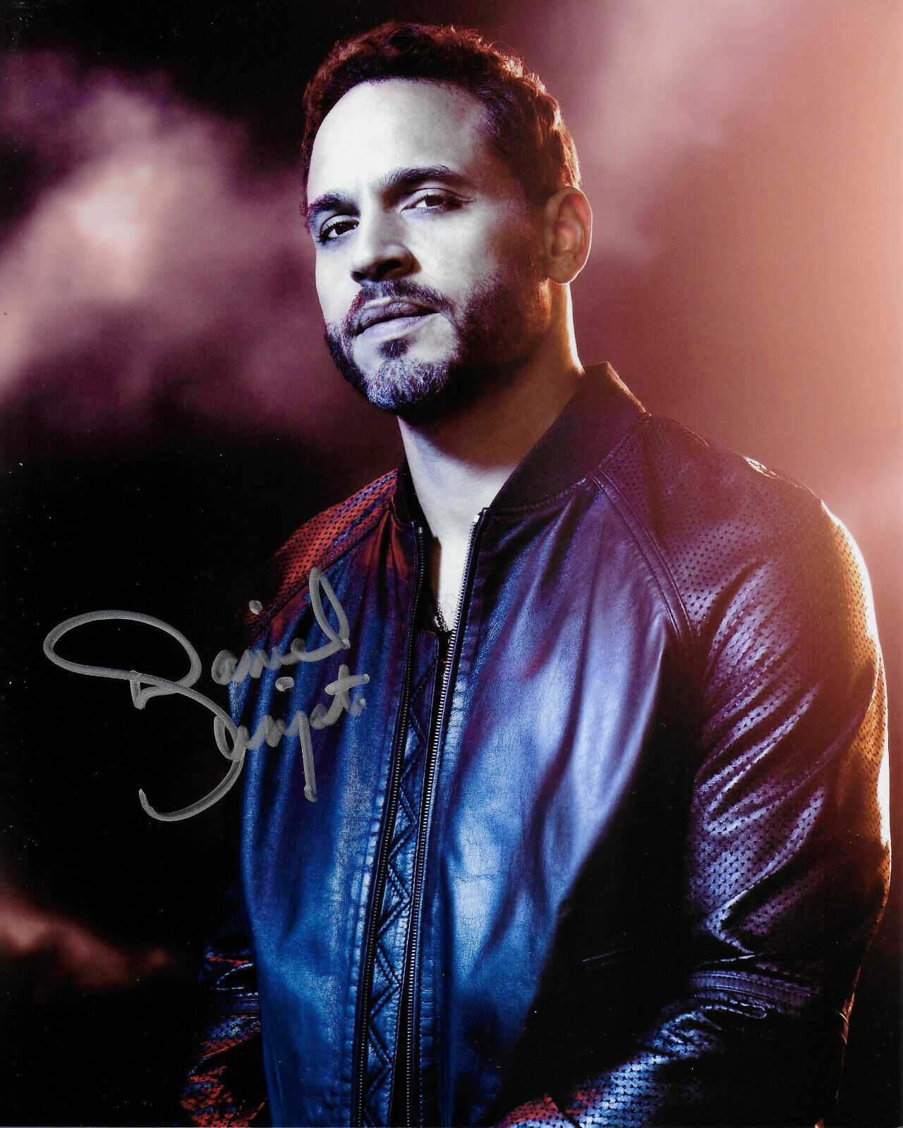 Daniel Sunjata Original Autographed 8X10 Photo Poster painting - Rescue Me