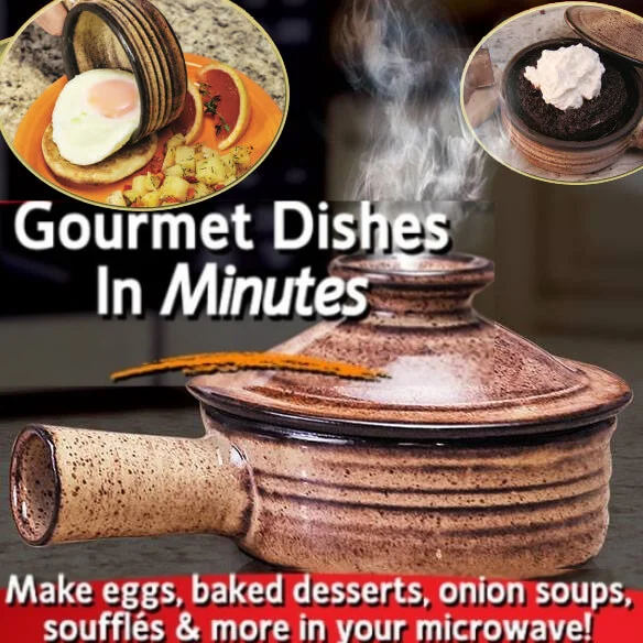 🔥Christmas Sale 50% OFF-Ceramic Microwave Cooker- Comes with Free Gourmet Recipes